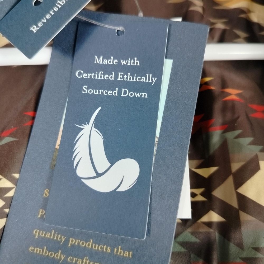 Pendleton Jacket Womens Small Brown Reversible Do… - image 8